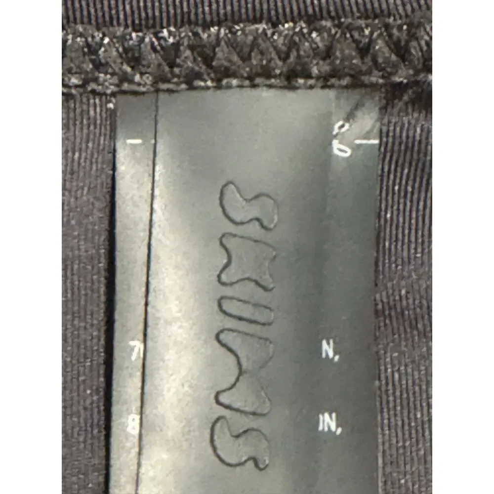 SKIMS Cut Out One Piece Swimsuit Charcoal Gray High Cut Size Large